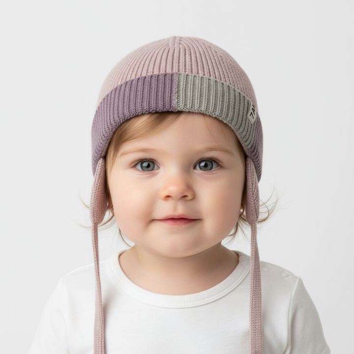 7AM Enfant Chunky Flap Beanie – Warm Knit Winter Hat