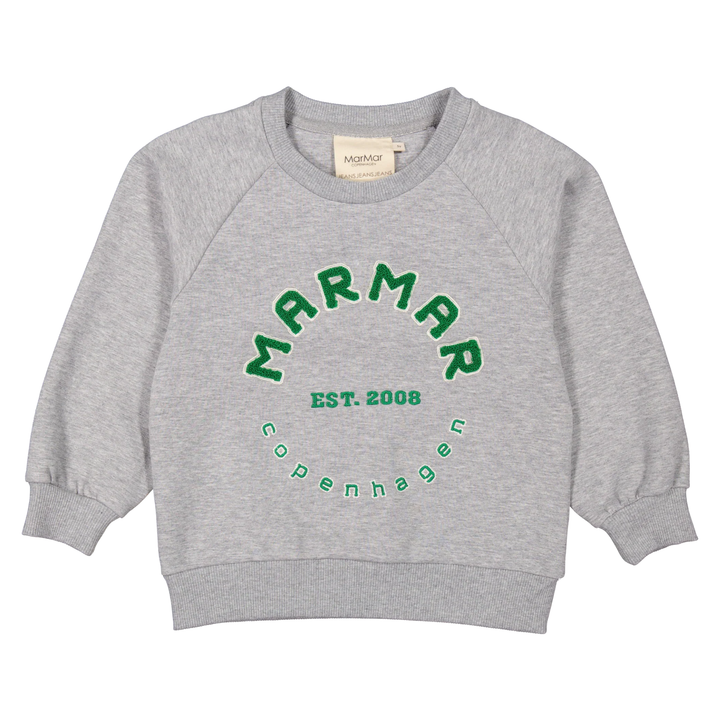 MarMar Theos Green Logo Sweatshirt | Classic Unisex Kids Pullover