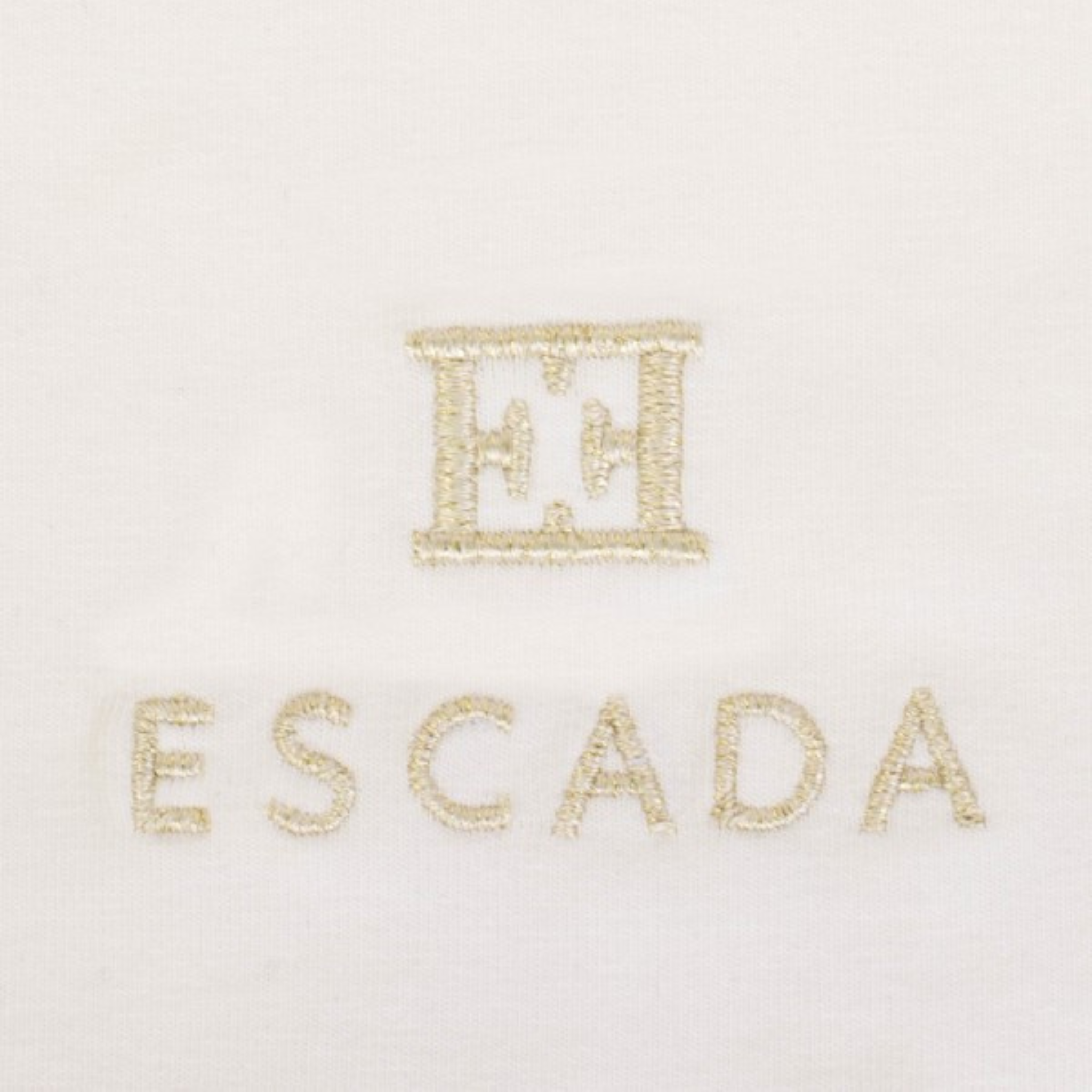 Escada Infant Girl Bibs - Bright White