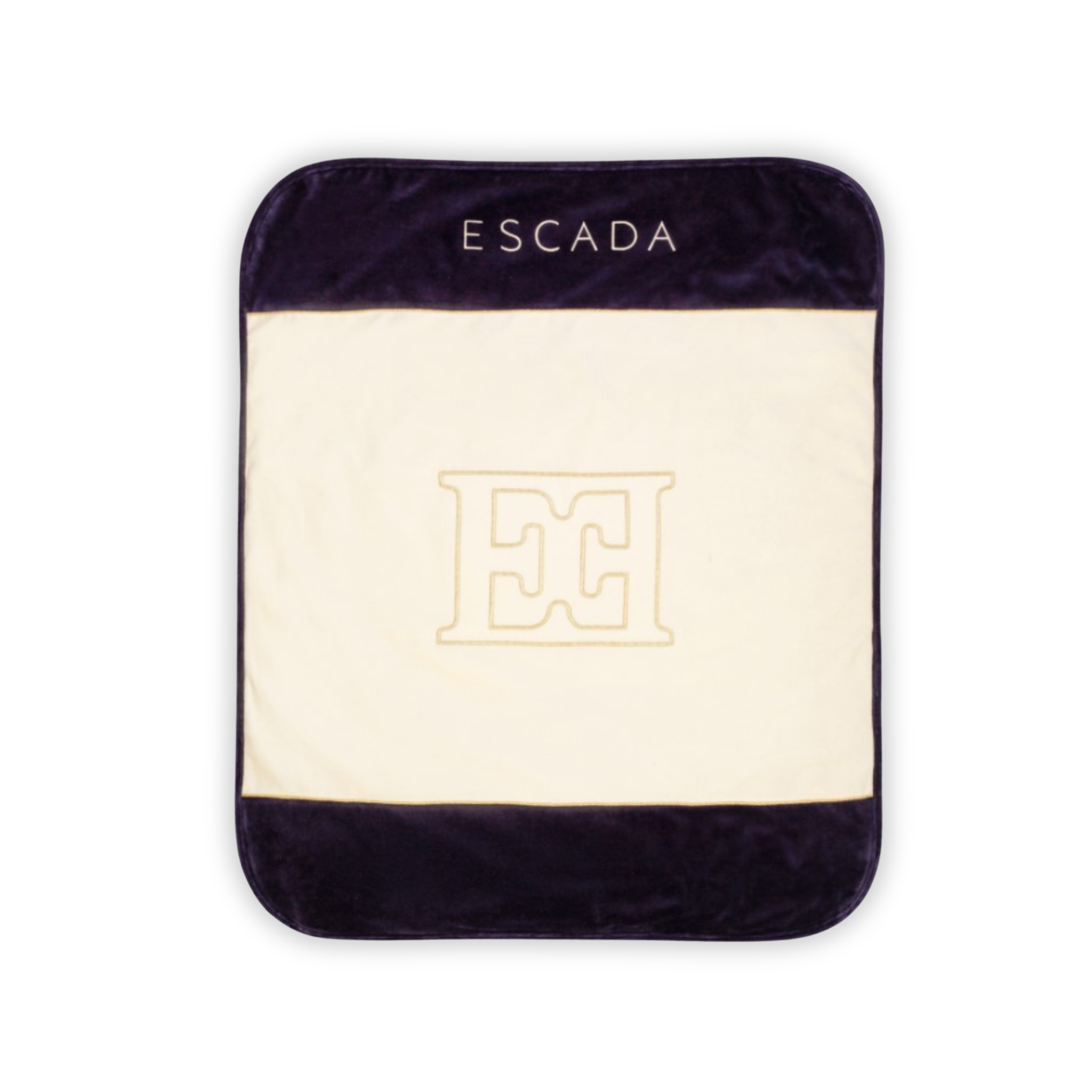 escada baby blanket soft stylish dark navy