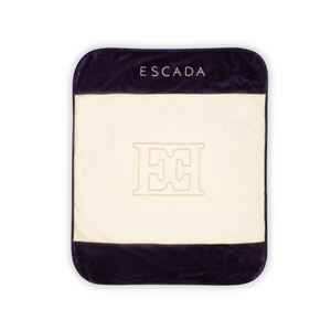 escada baby blanket soft stylish dark navy