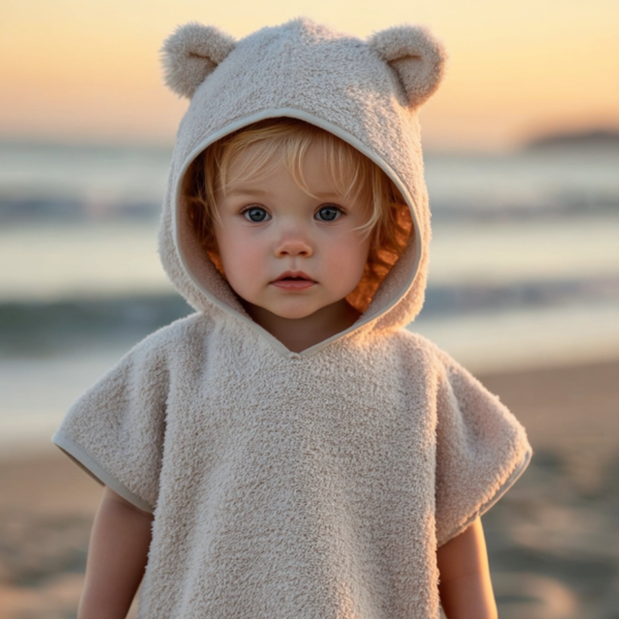 Beach Terry Poncho