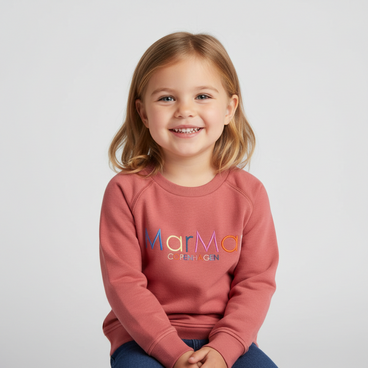 MarMar Thadeus Berry Blend Sweatshirt | Cozy Pink Kids Pullover
