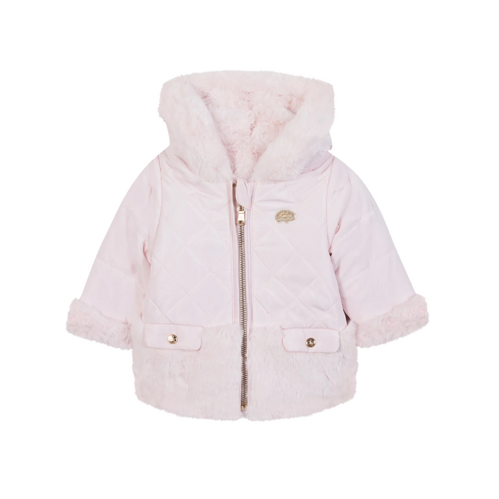 Tartine et Chocolat Pale Pink Down Jacket