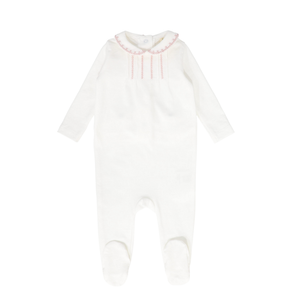 Stitched Trim Collar Footie – Baby Classic Sleep & Play