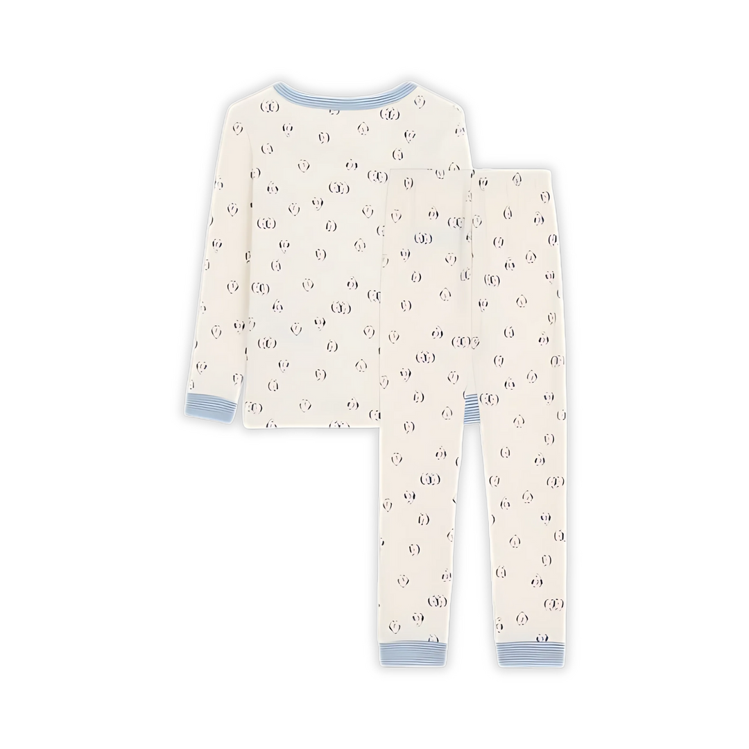 Petit Bateau | Printed Fitted-Leg Cotton Pyjama