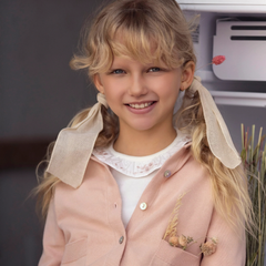 Mini Nod - Girls Jacket Pink