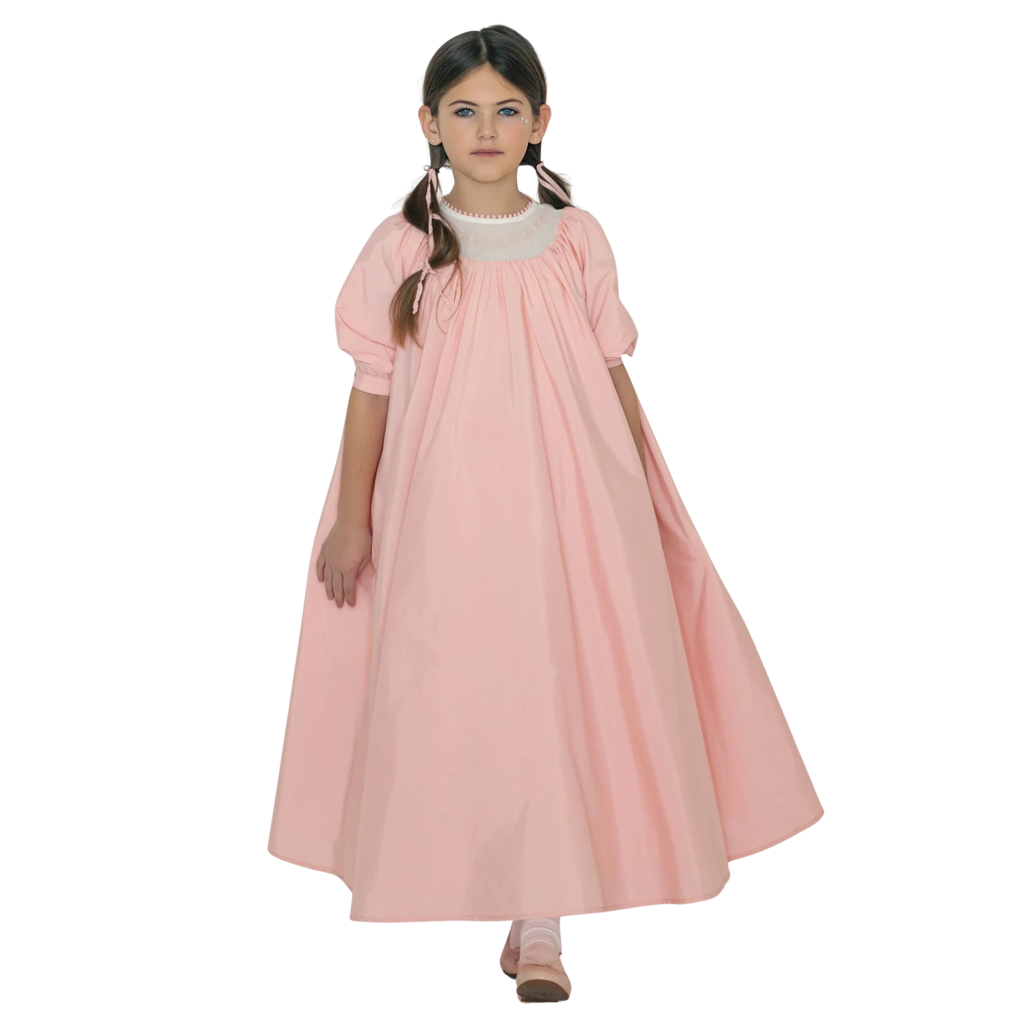 Little Tempest - Pavo Girls Taffeta Gown