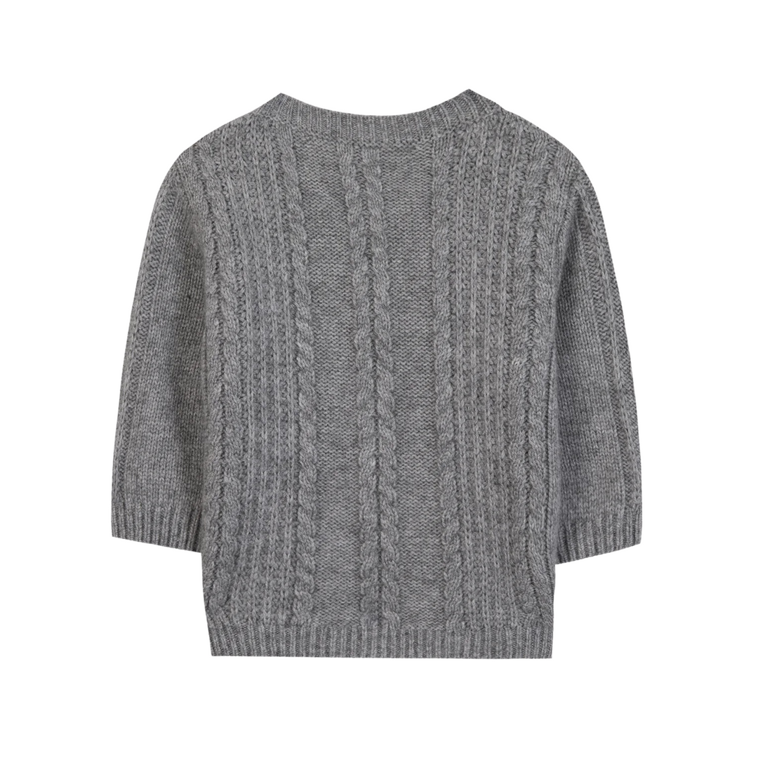 Tartine et Chocolat Grey Signature Sweater