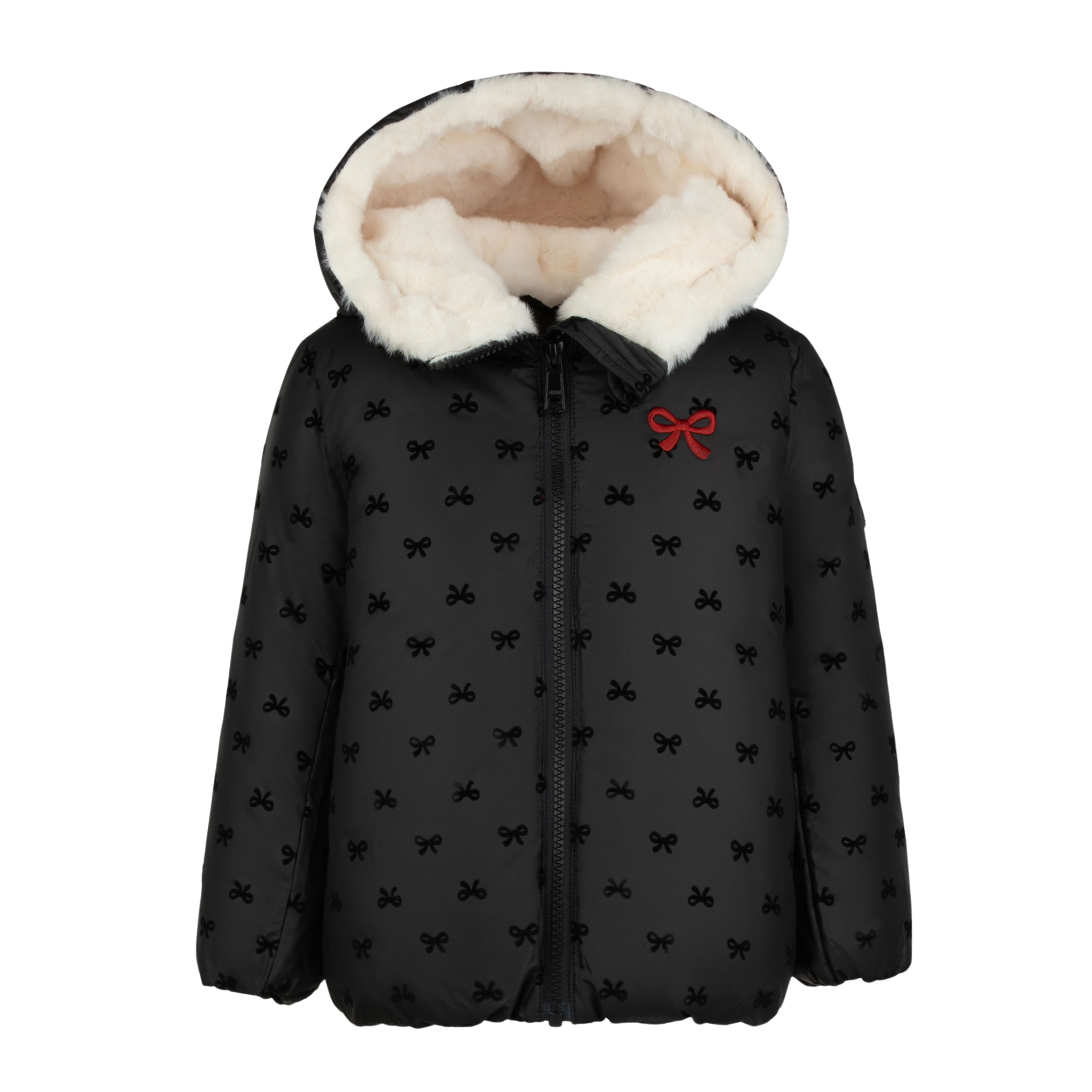 Raygo Black Embroidered All Bows Jacket