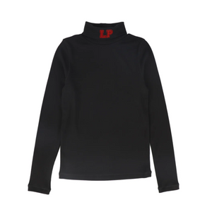 Little Parni - Kidswear Unisex Black Logo Long Sleeve Tee | K582