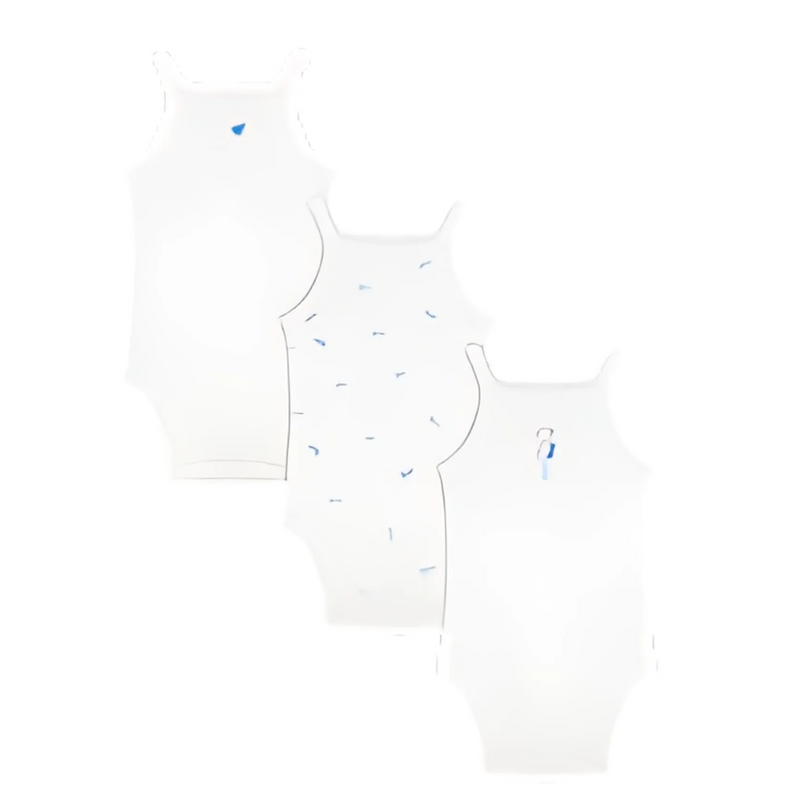 Aime Child – Original Sleeveless Bodysuits (Pack of 3)