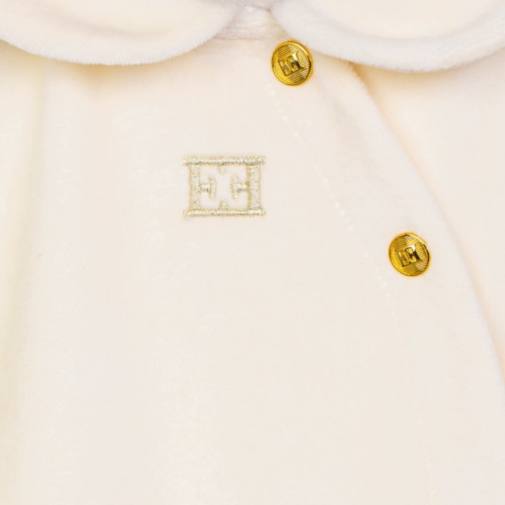 Escada | Baby Footie Round Collar