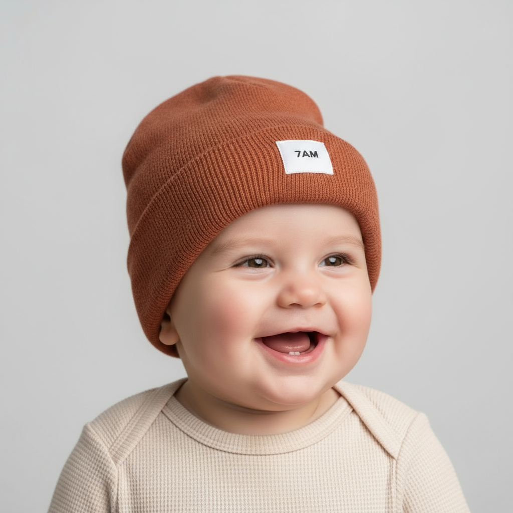 7AM Enfant Heather Spice Beanie – Cozy Knit Winter Hat