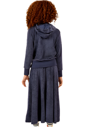 Parni Girls LP Varsity Navy Terry Set – Little Loungers