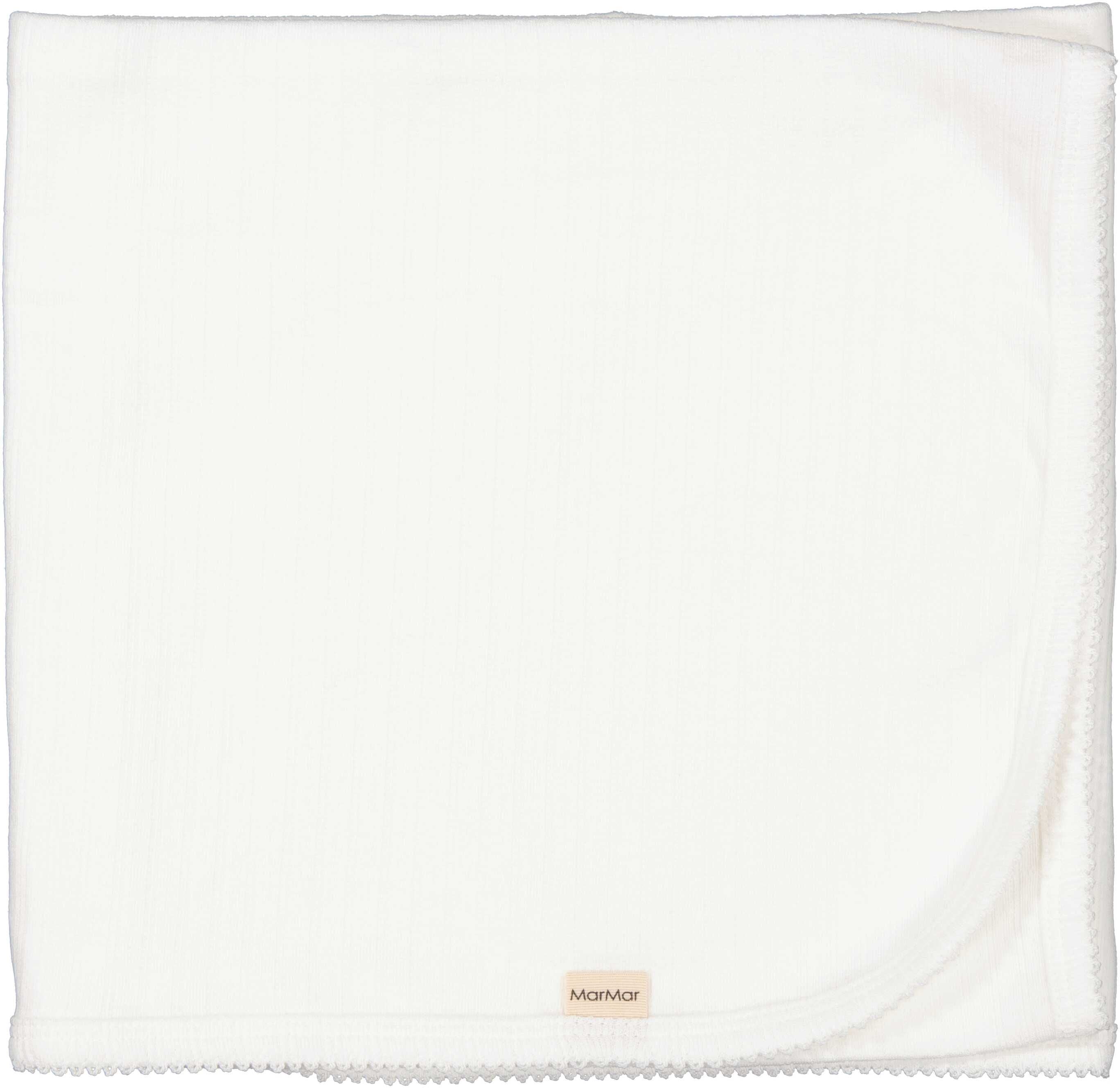 MarMar Gentle White Alida Blanket