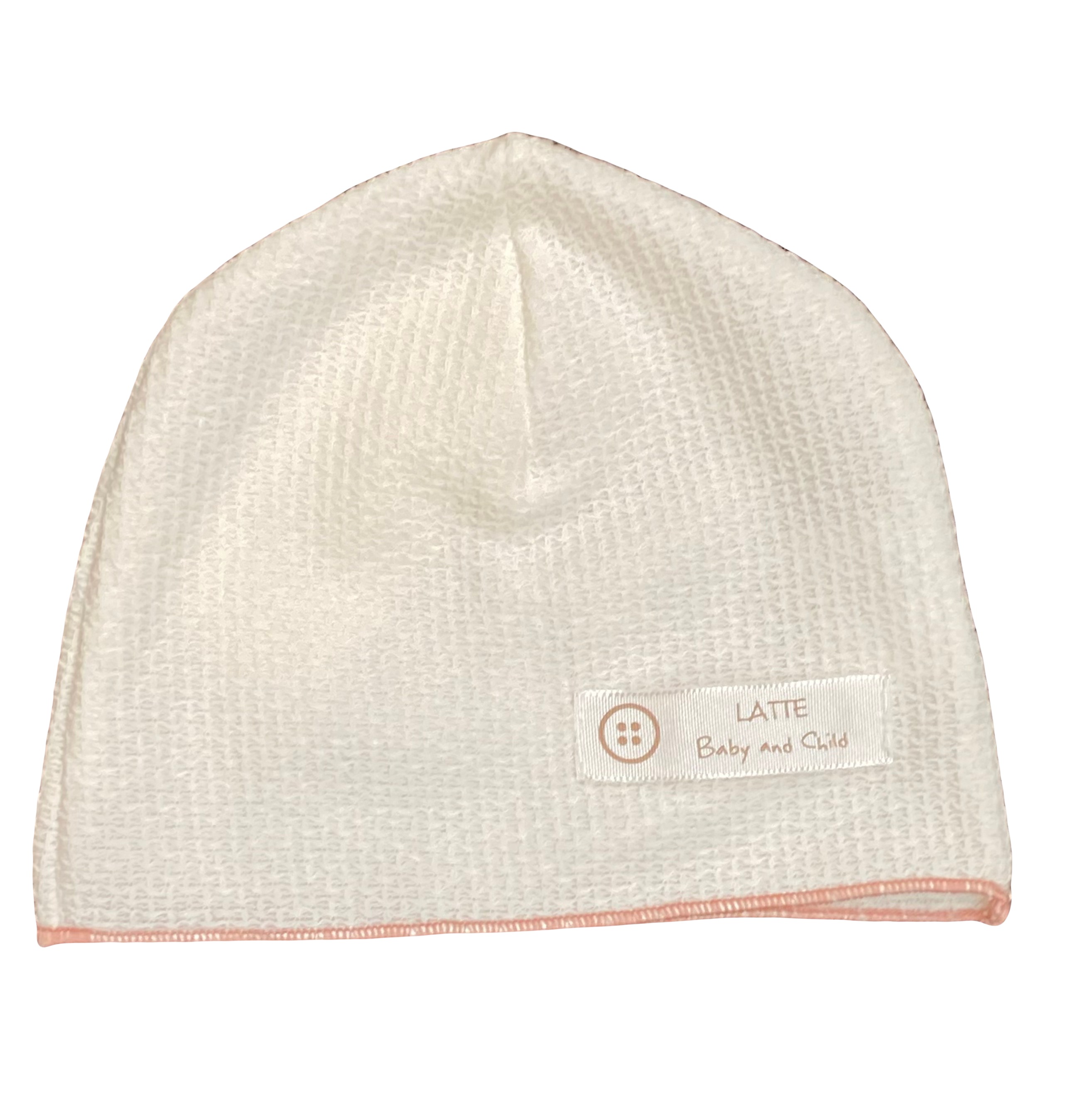 Latte Basco trim rose hat