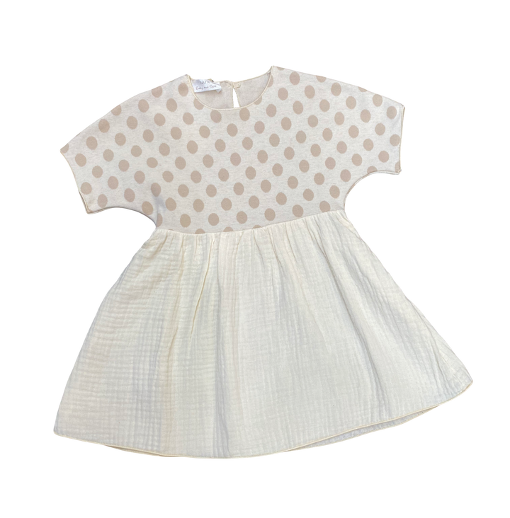 Latte Cecilia Girls Dress