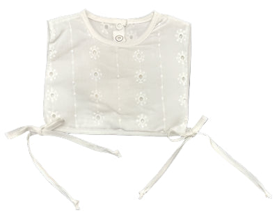 Latte Baby Eyelet Vest