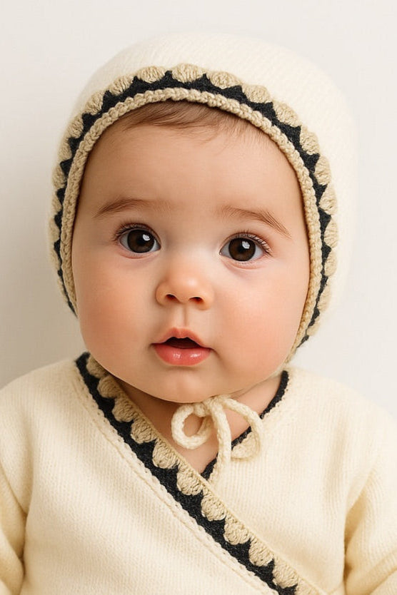 Ivory Carousel Stitching