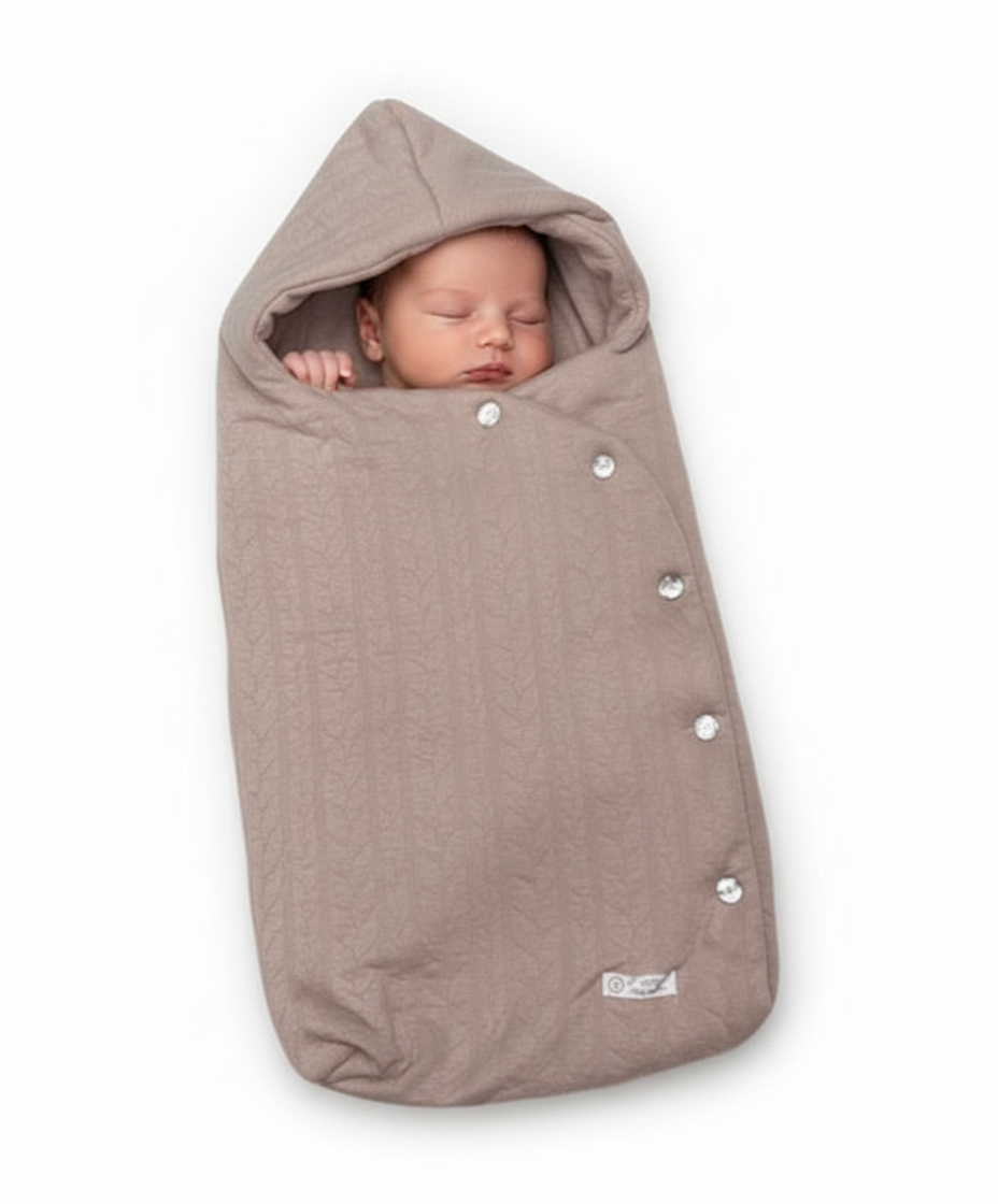 Latte Quilted Baby Sleeping Sack