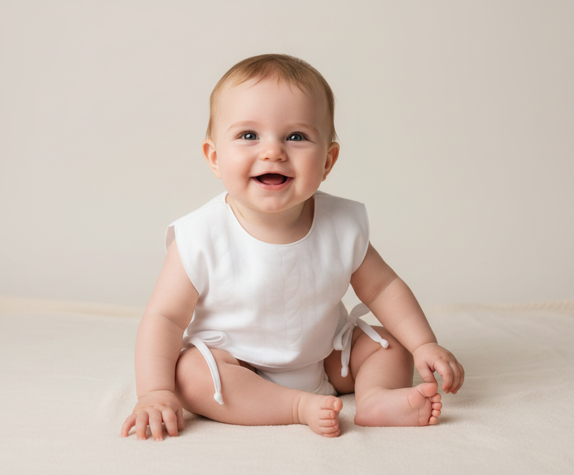 Quilted Baby  Vest