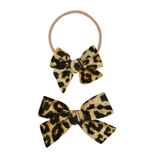 Lou Lou Velvet Large Bow Headband