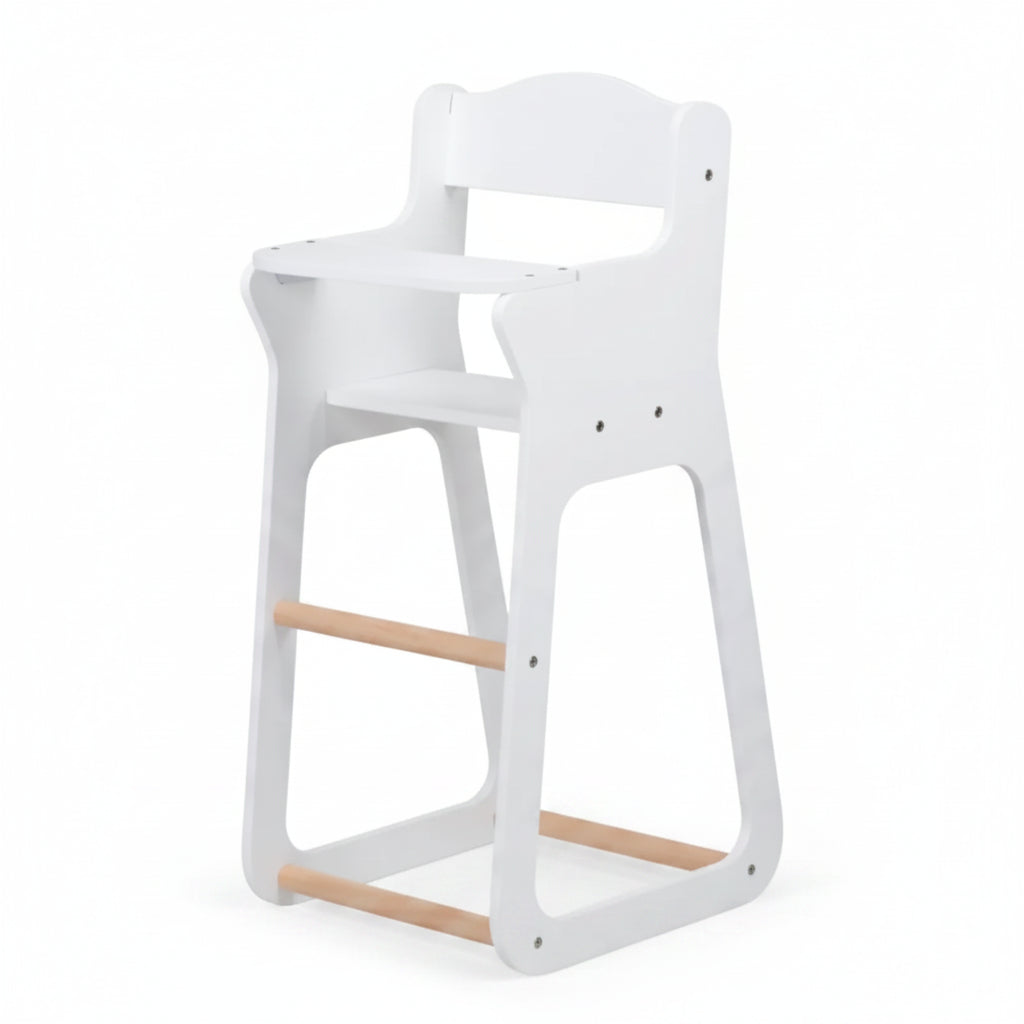 Wooden Toy High Chair – Sculpted Heirloom