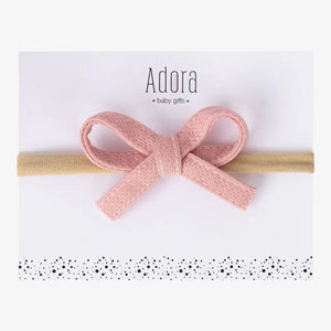 Adora Mini Waffle Bow Headband