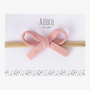 Adora Mini Waffle Bow Headband