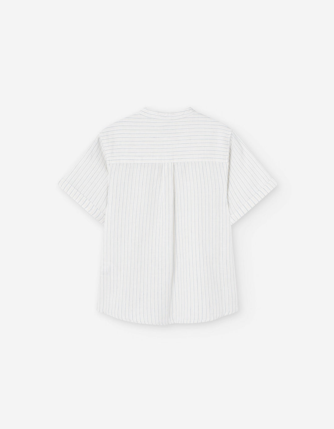 Losan Stripe Linen Short Sleeve Shirt