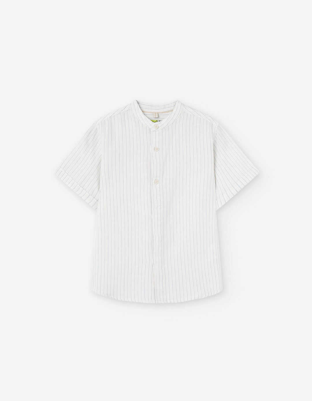 Losan Stripe Linen Short Sleeve Shirt