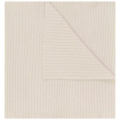 Pompomme Cream Cable Detail Knit Blanket