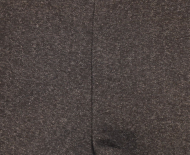 Le Bourdon Brown Textured Pants