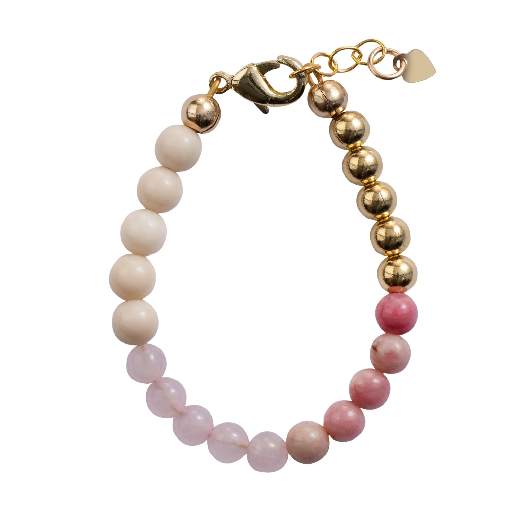 PICKY MULTI BEADS BLUSH BRACELET