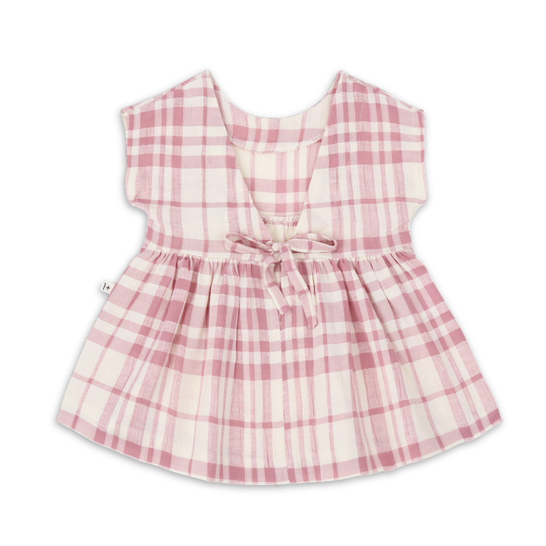 1+ in the family Murtra Dress Soft Cotton Girls Dress Lightweight Elegant Design