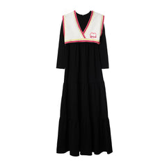 Bonjour Varsity Knit Maxi