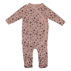 Maniere Mauve Fall Floral Footie