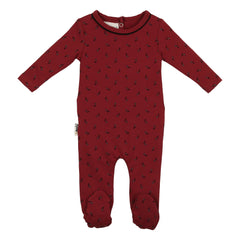 Maniere Bordeaux Winter Berries Footie