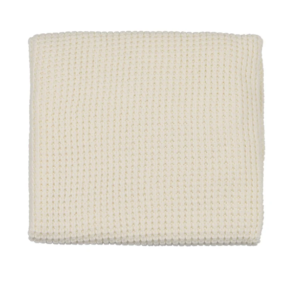 Mema Knits knit baby blanket