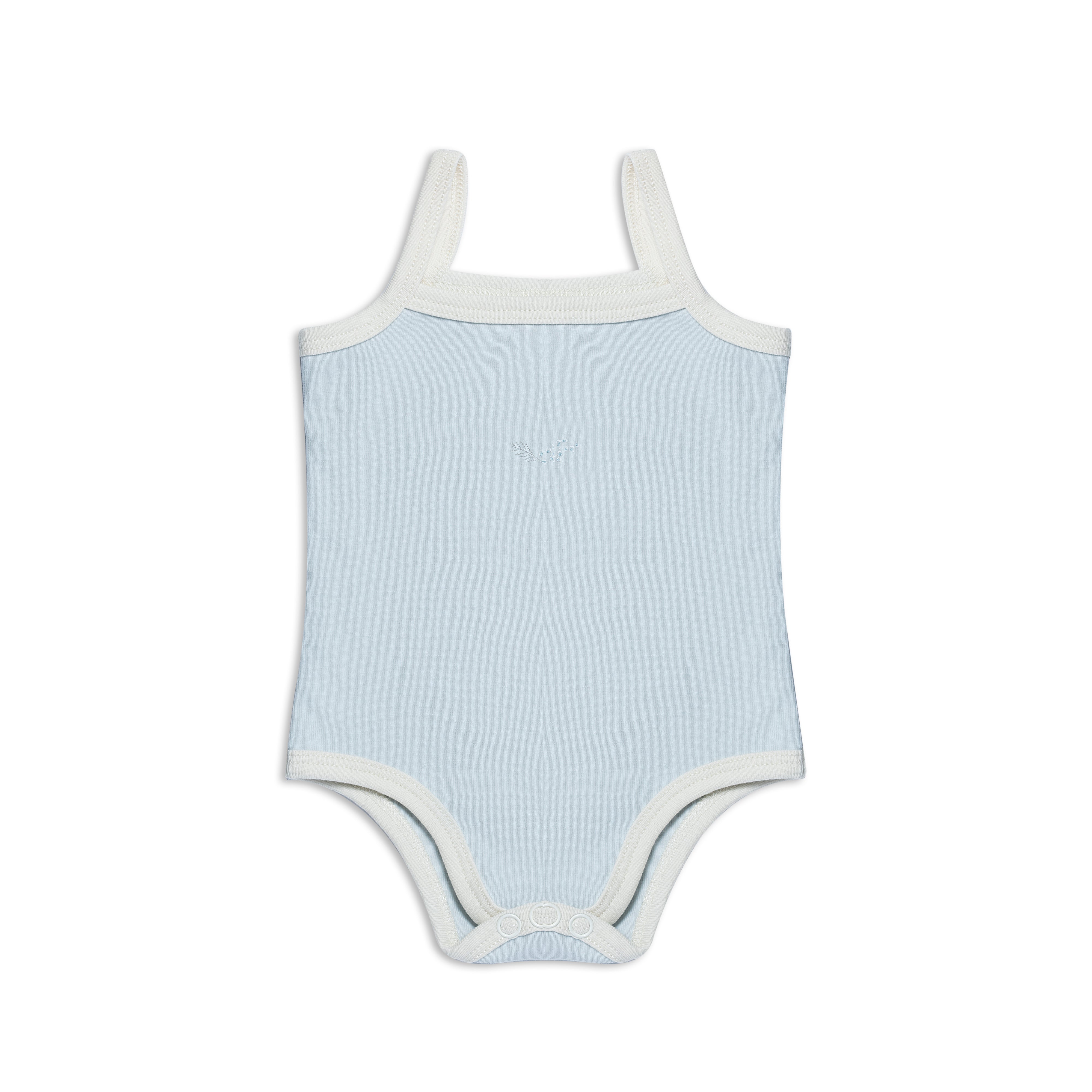 Milk Powder Blue Baby Boy Onesies