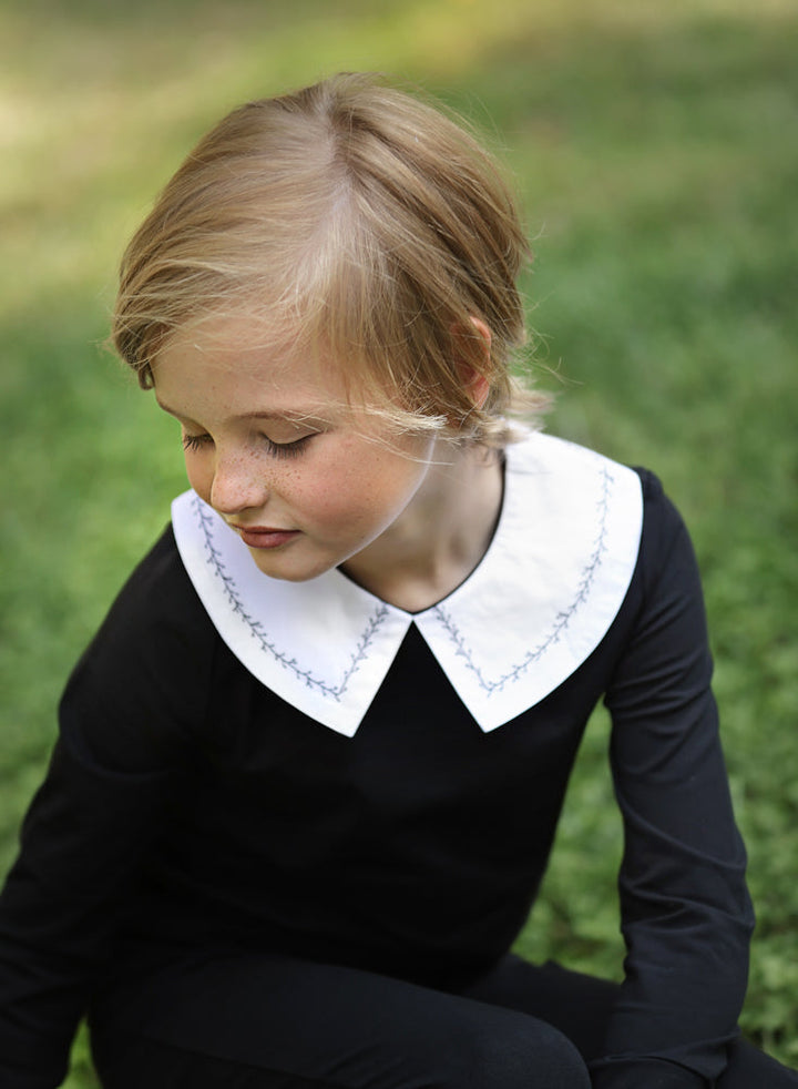 Miss Mini Embroidered Collar Pajamas