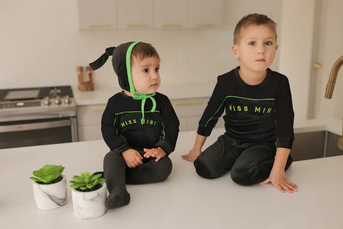 Miss Mini Boys Onyx Romper