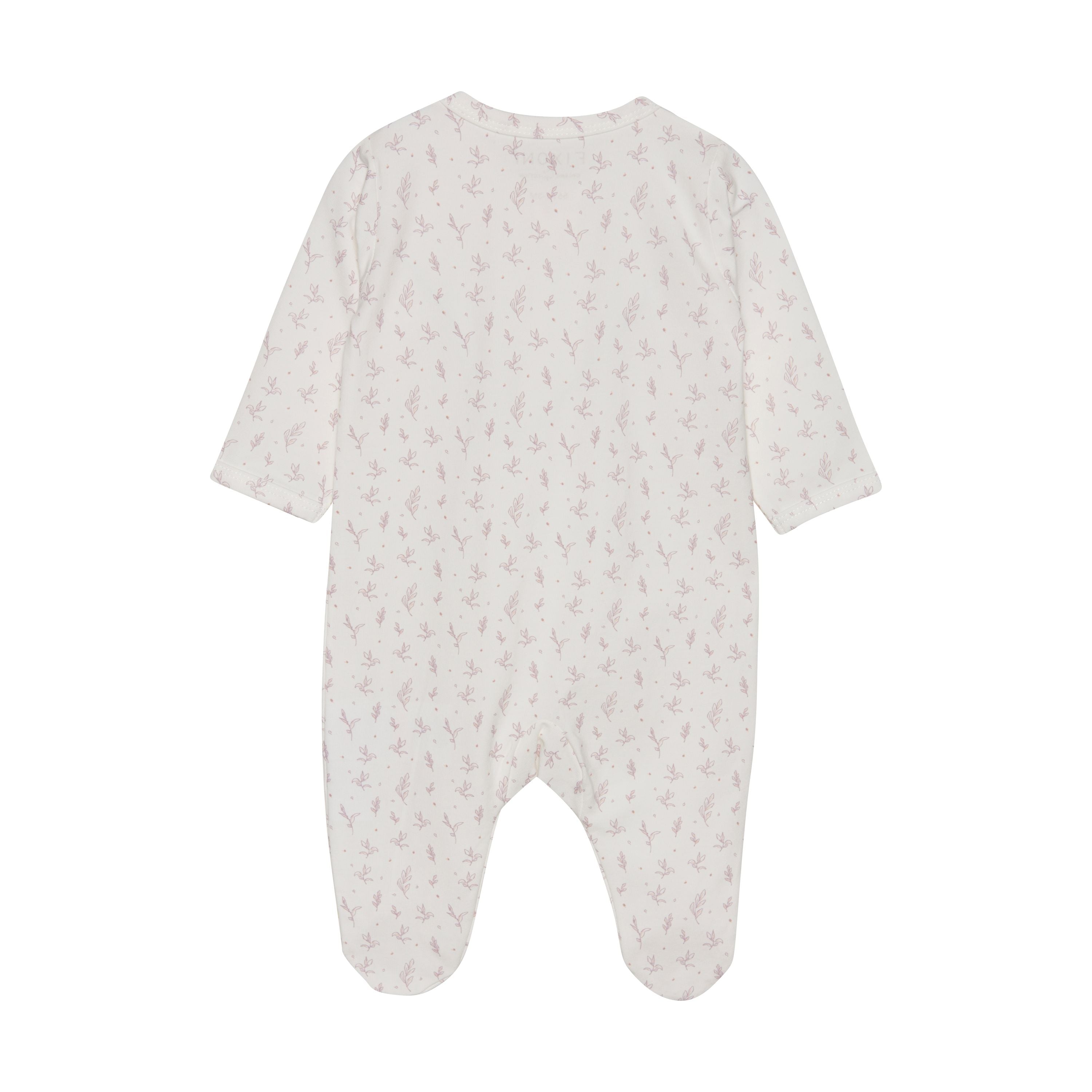 Fixoni Printed Cameo Rose Footie
