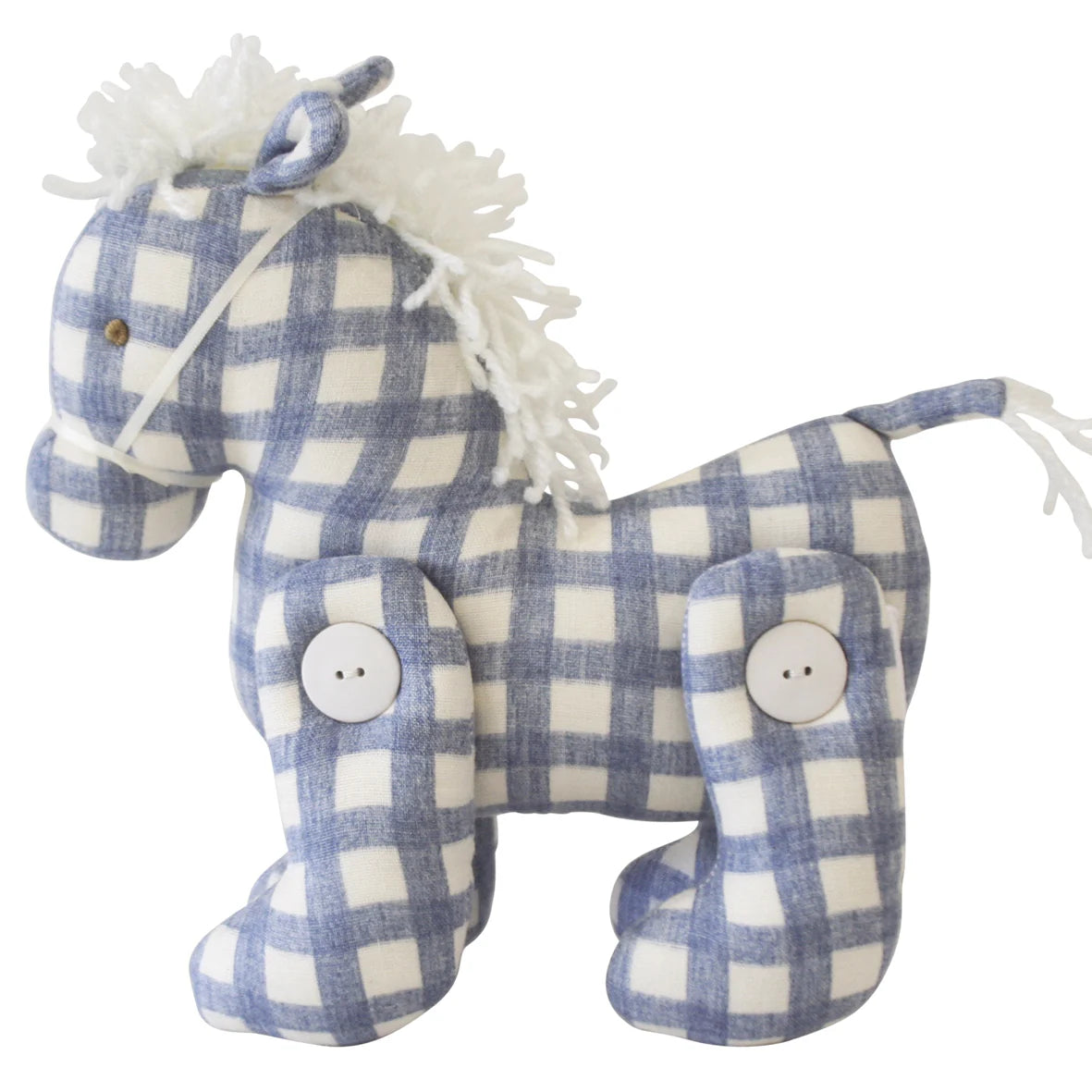 Alimrose Jointed Pony - Chambray Check