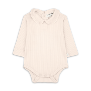 1+ in the family Nina Collar Body Soft Cotton Baby Bodysuit Peter Pan Collar