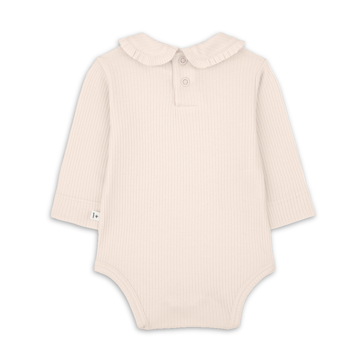 1+ in the family Nina Collar Body Soft Cotton Baby Bodysuit Peter Pan Collar