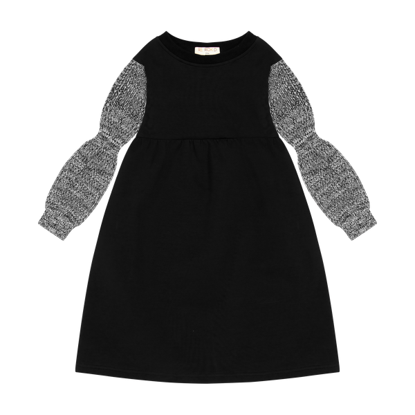 Retro Kid Scuba Knit Twirl Dress