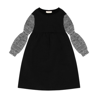 Retro Kid Scuba Knit Twirl Dress