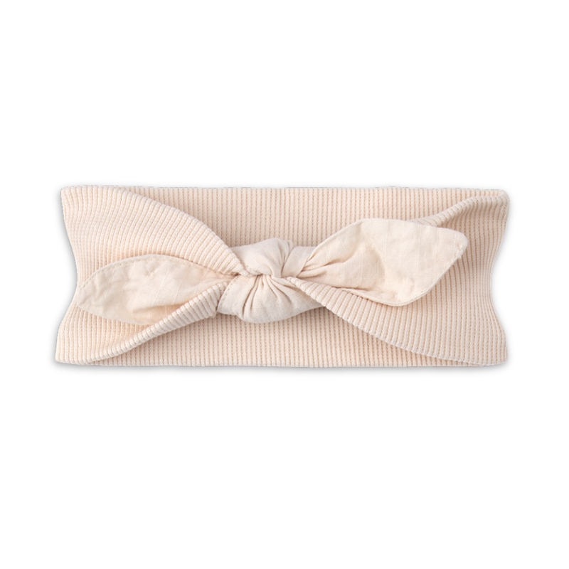 1+ in the family Noa Bandeau Soft Cotton Baby Headband Stretch Fit
